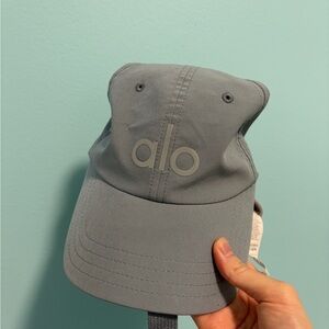 Alo Yoga Gray Blue Baseball Cap